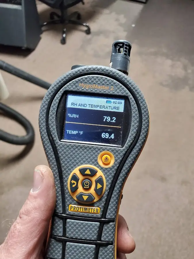Moisture meter humidity assessment for Fire & Smoke Damage Restoration in Revere